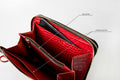 Cyprus, Limassol. Bag'planner. Double zippered leather planner organizer A5.