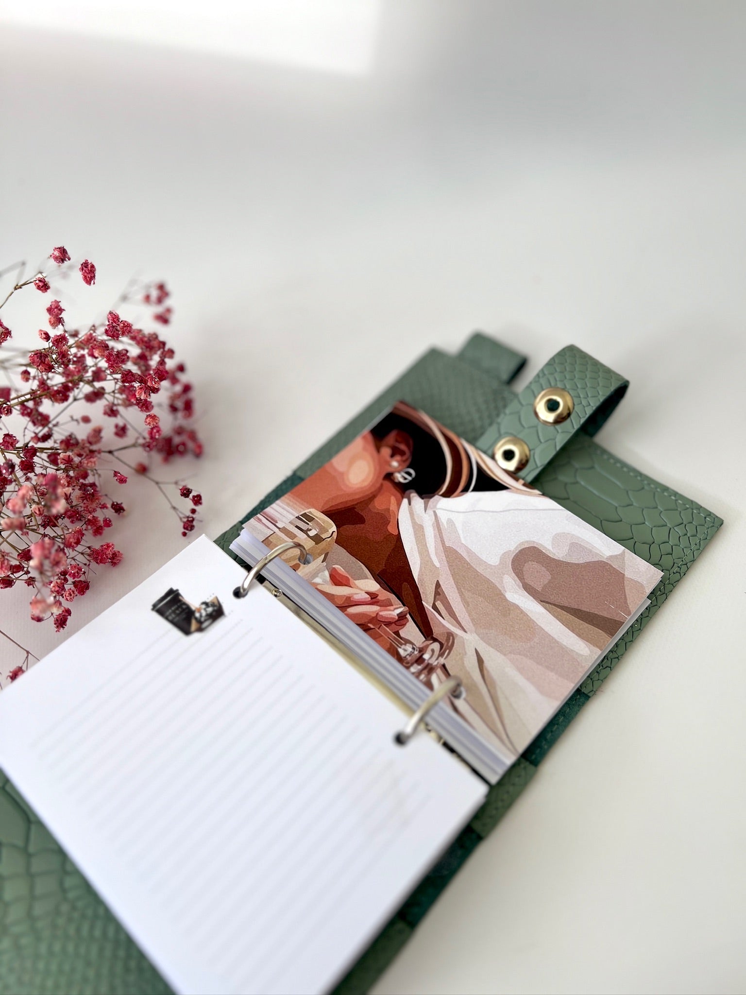 Perfect mini A7 passport size.