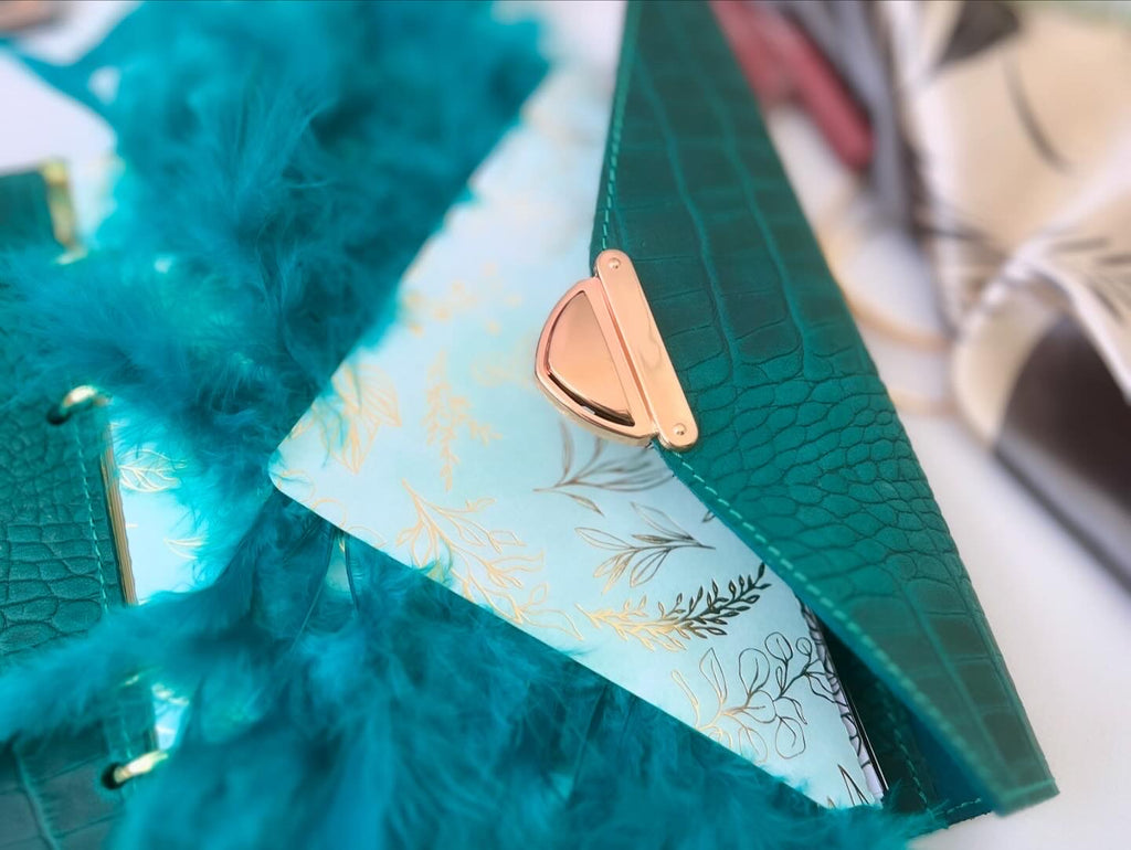 Sea wave leader notebook cover A5.