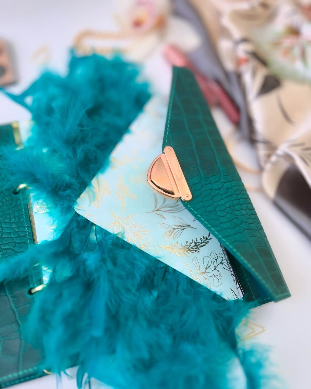 Sea wave leader notebook cover A5.