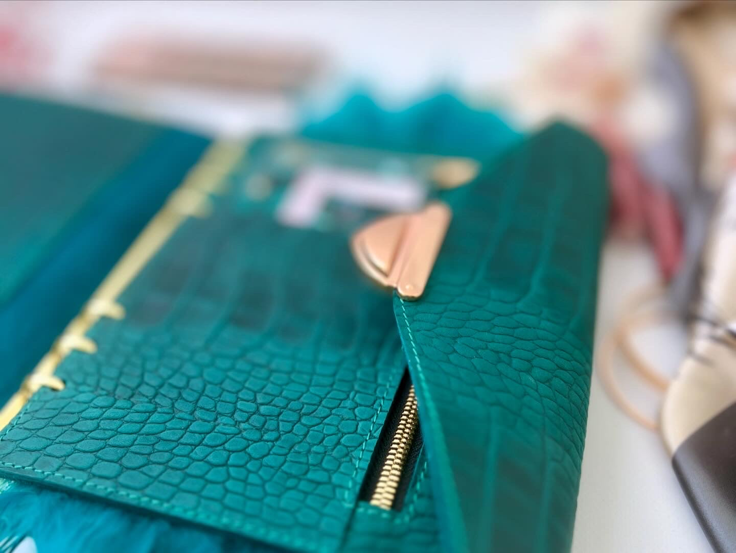 Sea wave leader notebook cover A5.