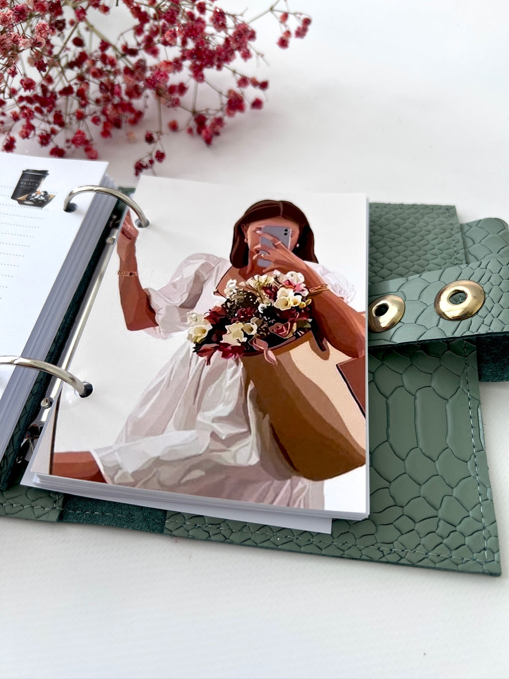 Perfect mini A7 passport size.