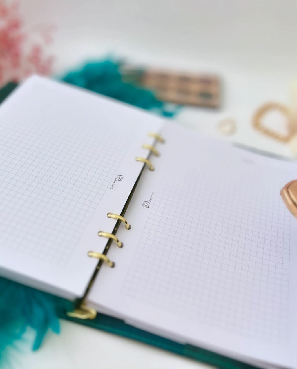 Cyprus, Limassol Sea wave leather notebook A5