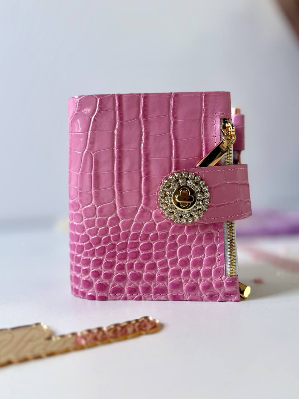 Leather mini notebook cover A7 binder,Planner A7 binder personal size, leather planner, planner binder2 rings, time diary for work