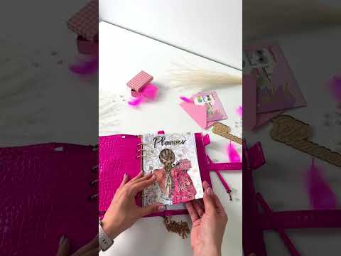 Vivid Pink A5 Leather Notebook Cover