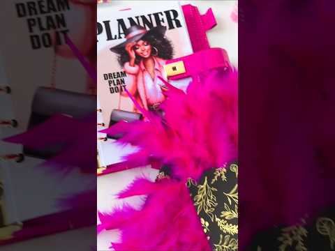 Ροζ Luxe Α5 Planner &amp; Σετ Δώρου 🎁