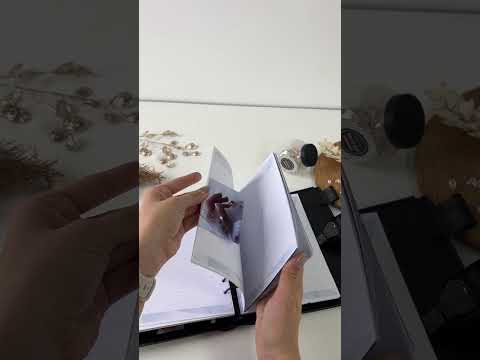 Black Natural Leather Planner A5 binder 6 rings, black classic leather notebook cover with binder 6 rings for documents format A4 and A5.