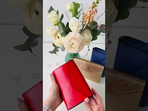 Cyprus,  Limassol. Leather Wallet organizer with notebook. Case for iPhone pro max.