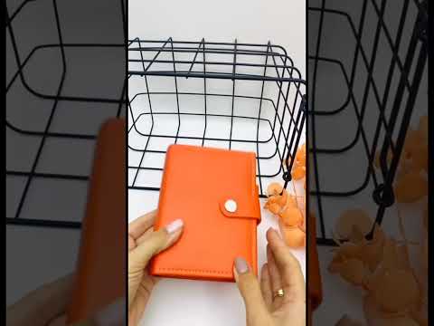 Mini leather notebook A7, 400 pages for the note.