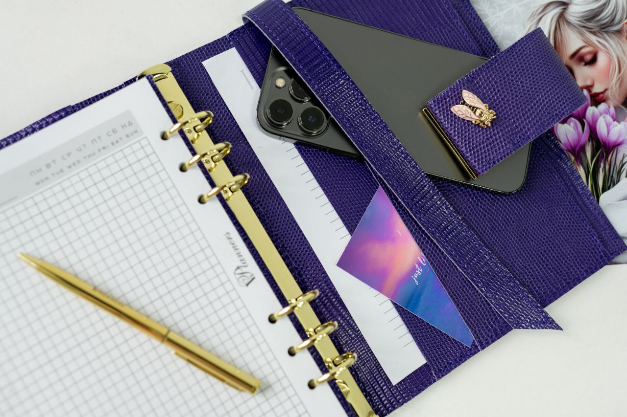 Cyprus, Limassol. Natural Italian Leather Planner A5, Ringbuch a5, Leather template, A5 ring binder,Binder a5,Leather wallet template,Binder wallet.