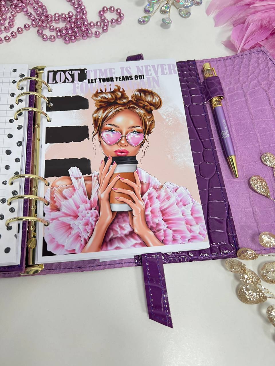 Perfect leather planner A5.