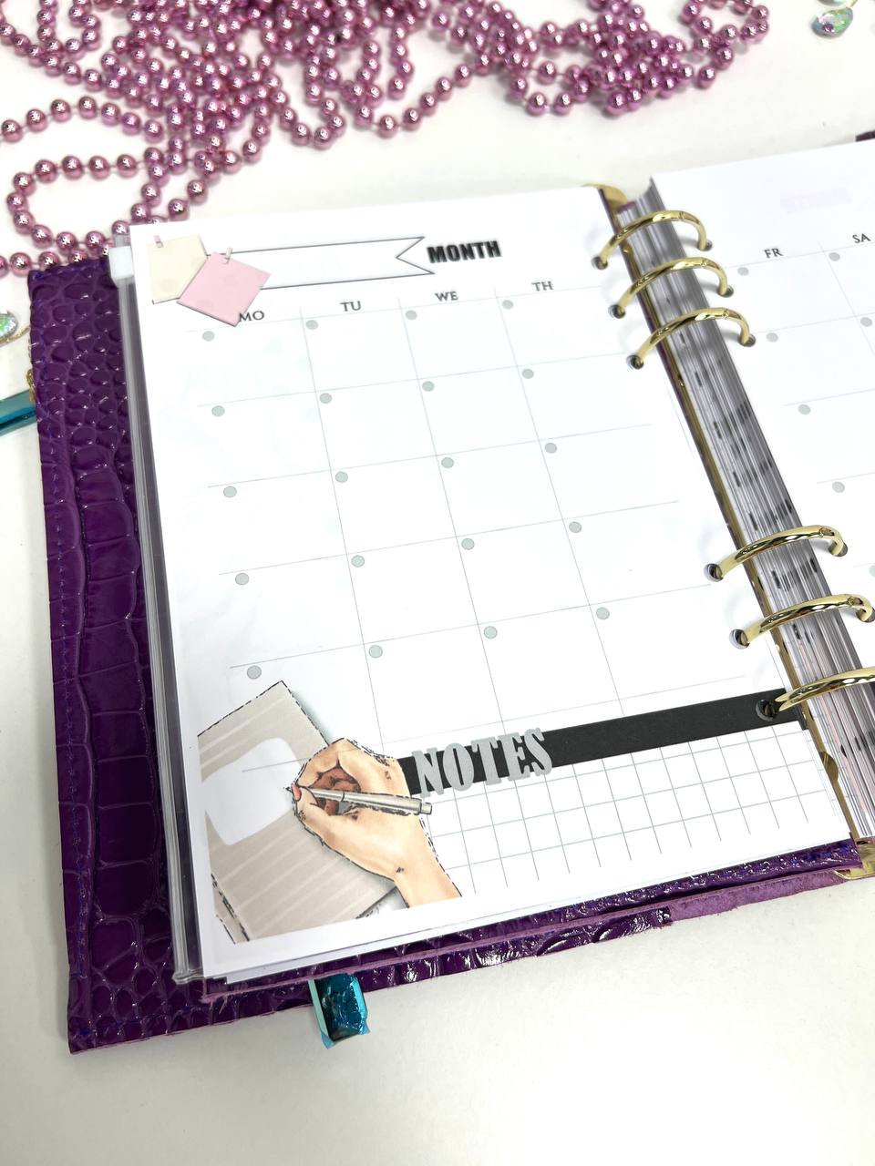 Perfect leather planner A5.