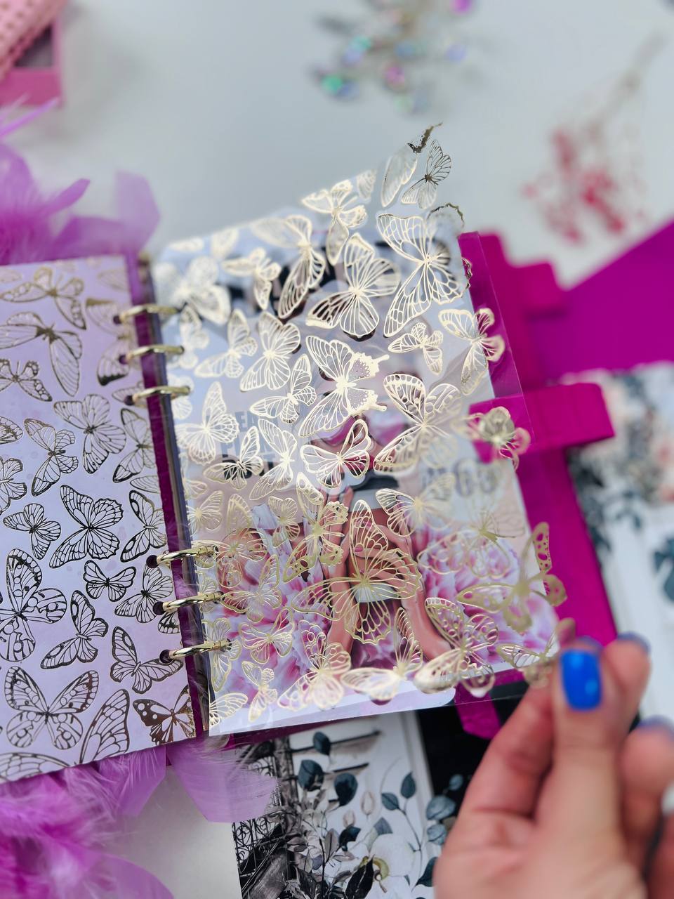 Pink Luxe A5 Planner - Daily Chic Organizer