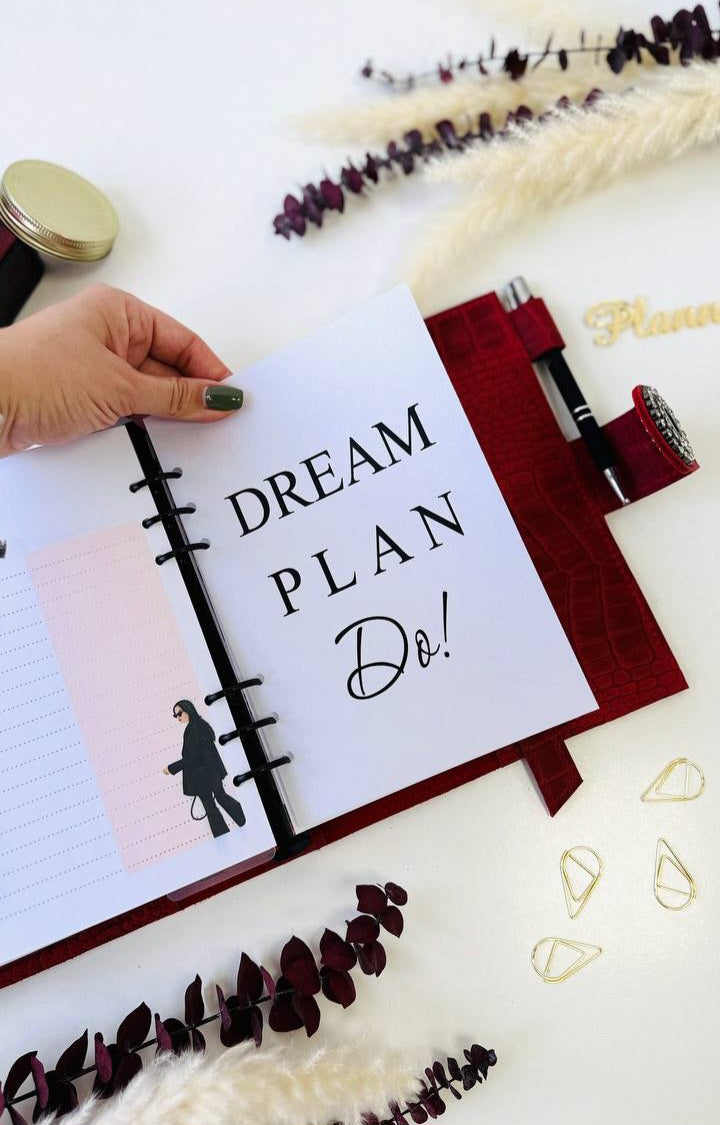 Leather planner A5