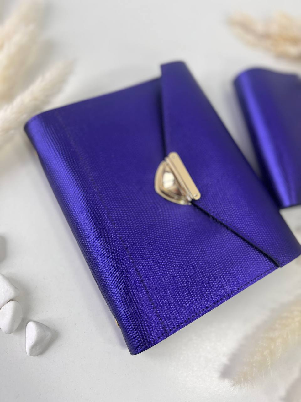 Leather notebook cover A5.