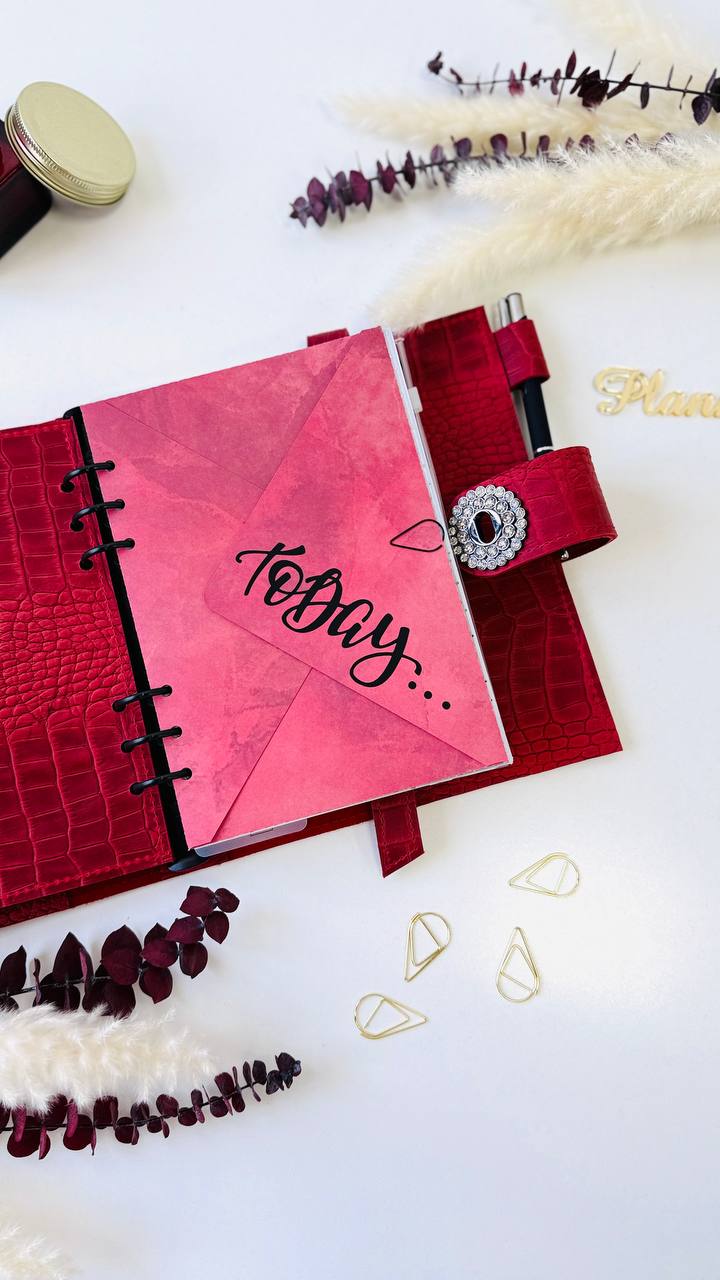 Leather planner A5