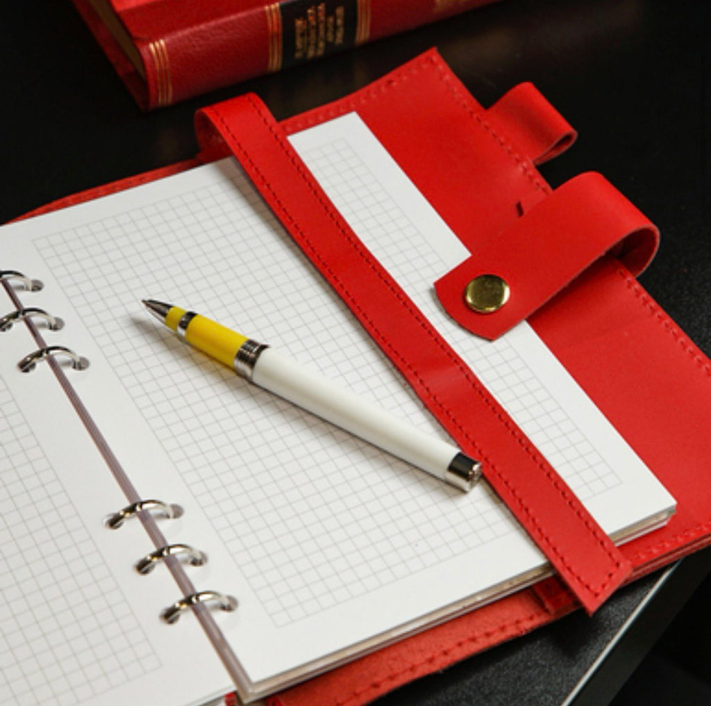 Cyprus, Limassol,  stationery items. Leather notebook cover A5,  classic collection.