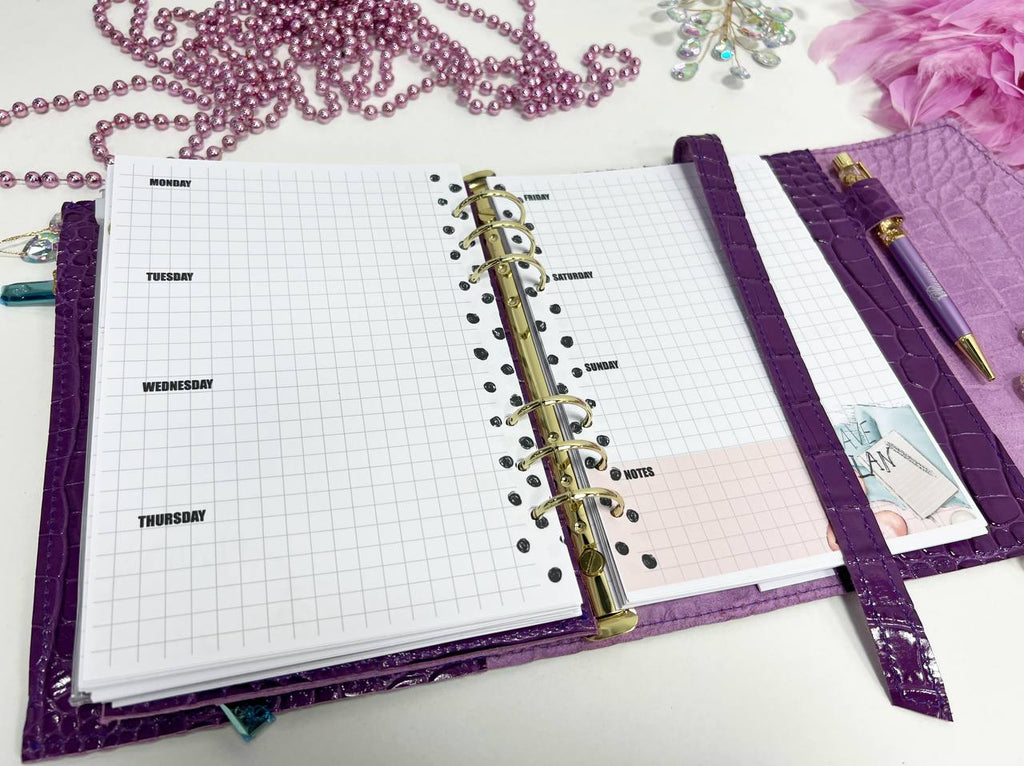 Perfect leather planner A5.