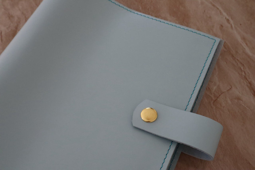 Cyprus, Limassol,  stationery items. Leather notebook cover A5,  classic collection.