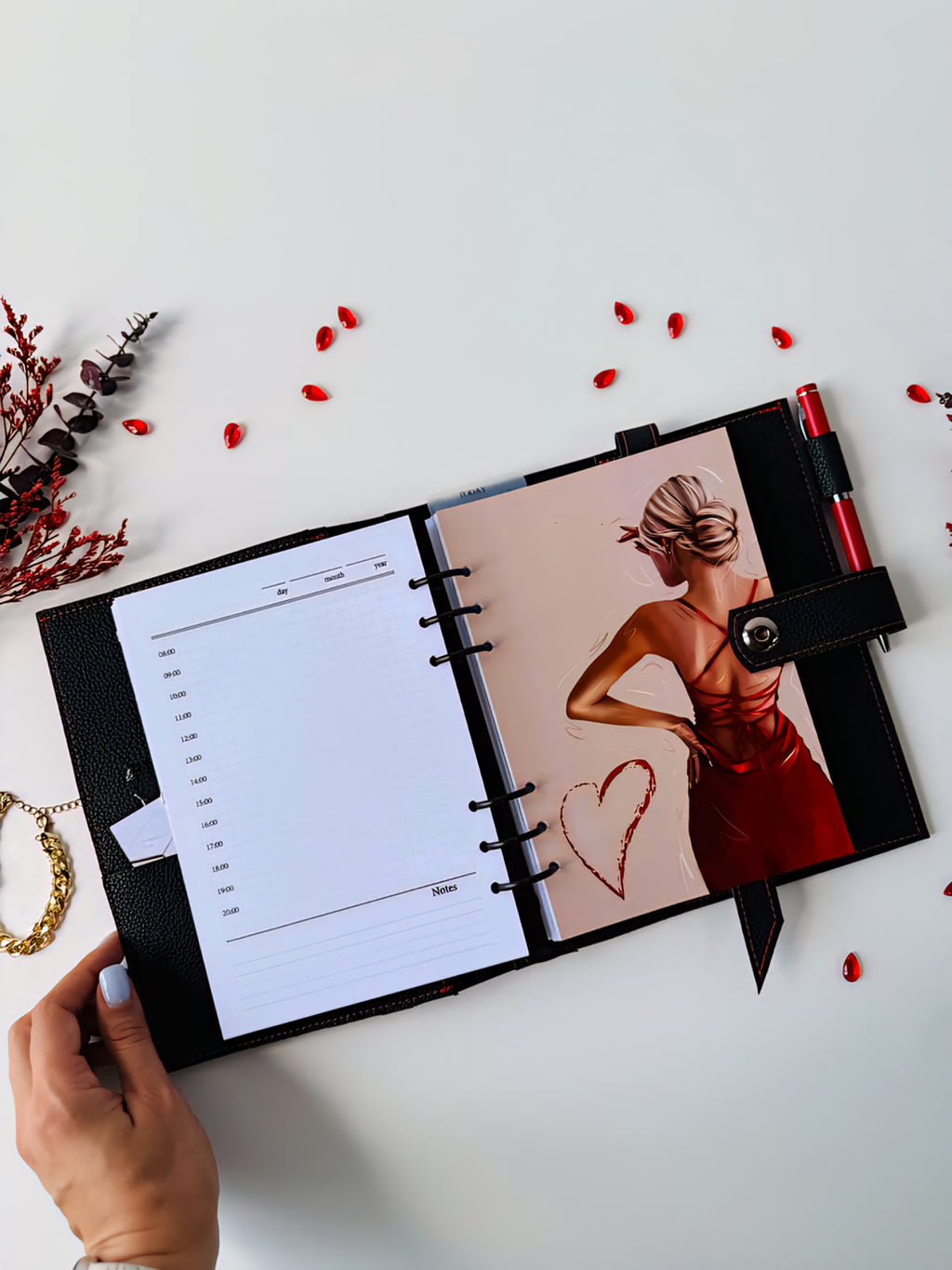 An exquisite and functional gift set for those who appreciate elegance and order.