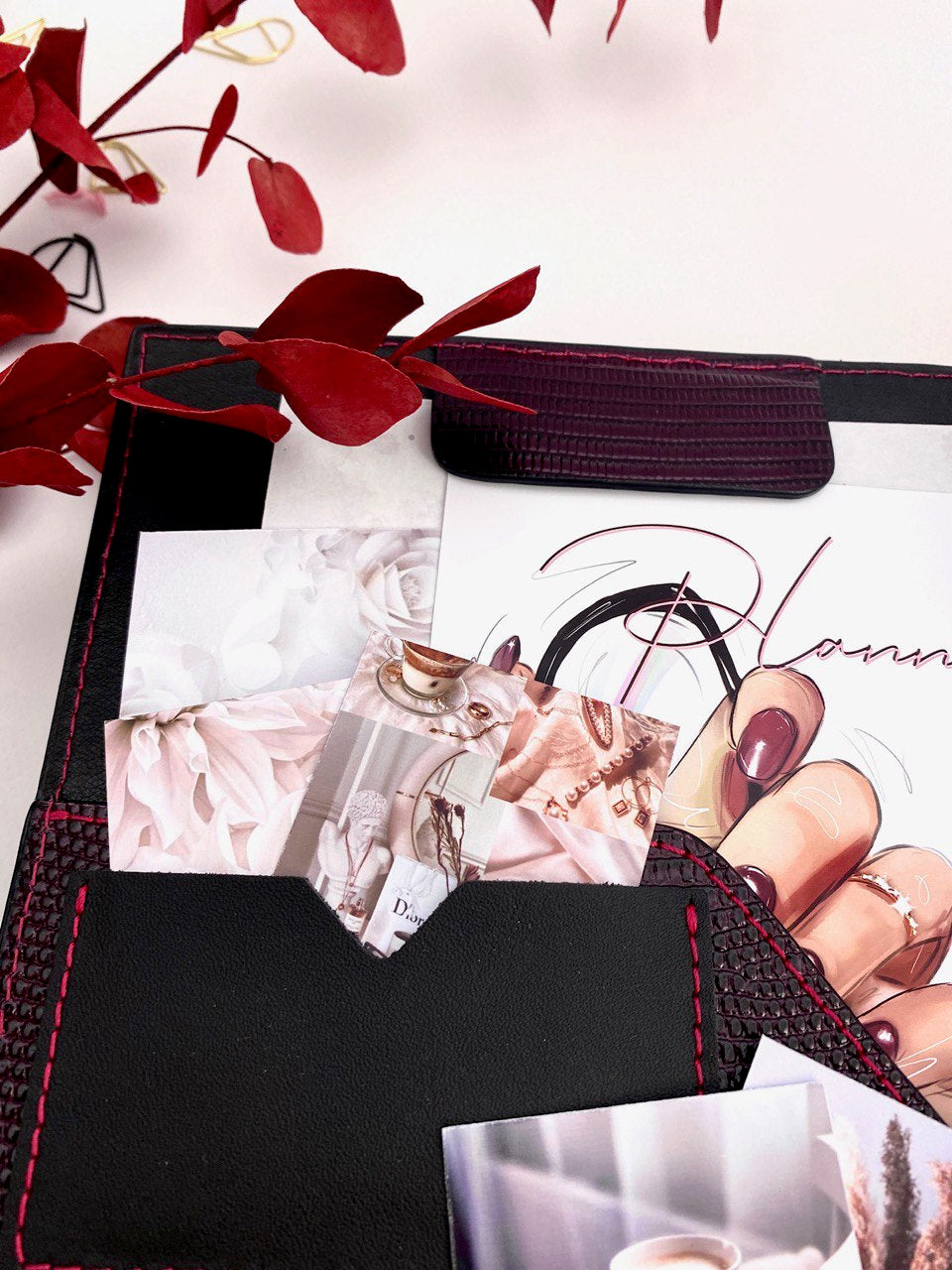 Cyprus,  Limassol. Italian Leather Planner A5, gift for her, perfect planner, Ring Planner Agenda A5 Six Ring Planner and Ring Personal Planner.