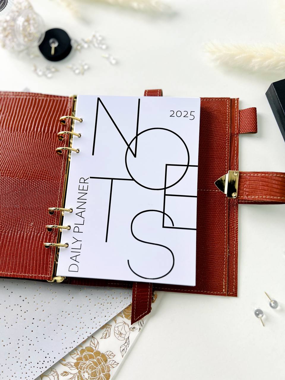 Cyprus, Limassol. Natural Italian Leather Planner A5, Ringbuch a5, Leather template, A5 ring binder,Binder a5,Leather wallet template,Binder wallet.