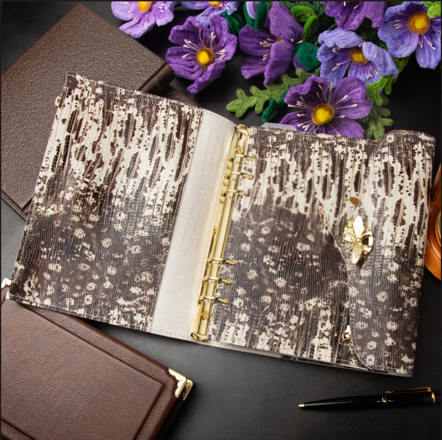 Cyprus, Limassol. Rare natural Leather notebook cover A5.
