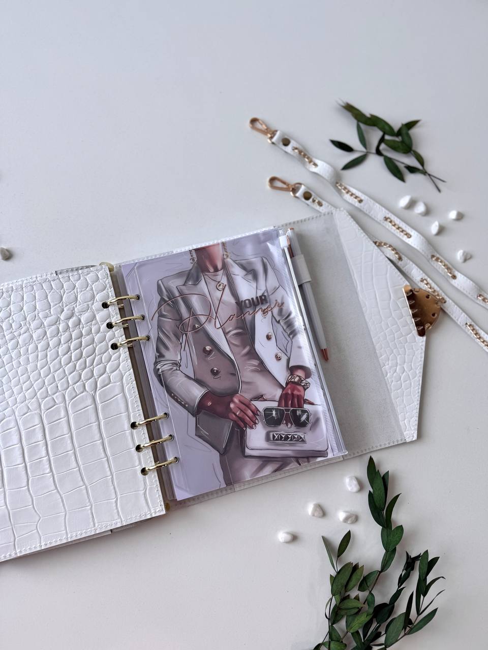 Leather notebook- bag cover A5.