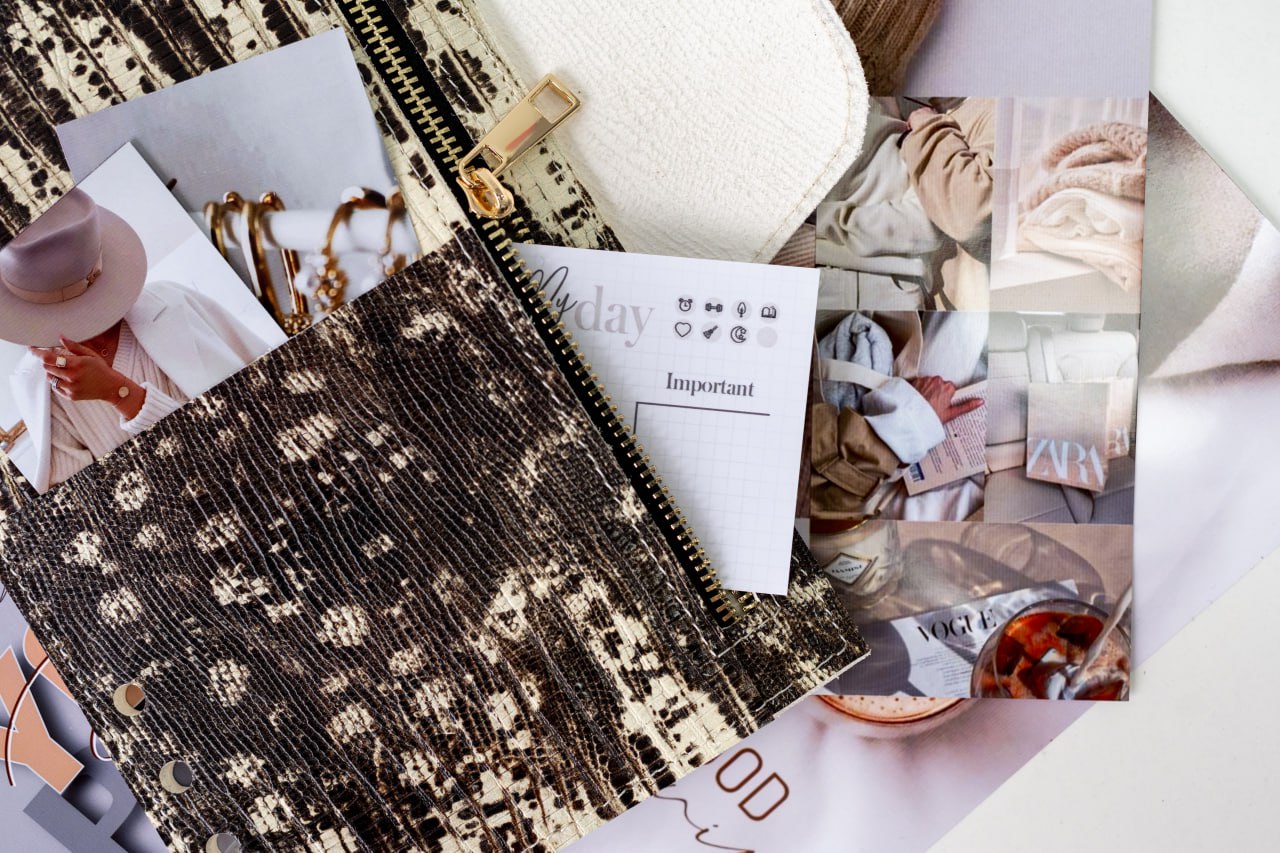 Rare natural Leather notebook cover A5.