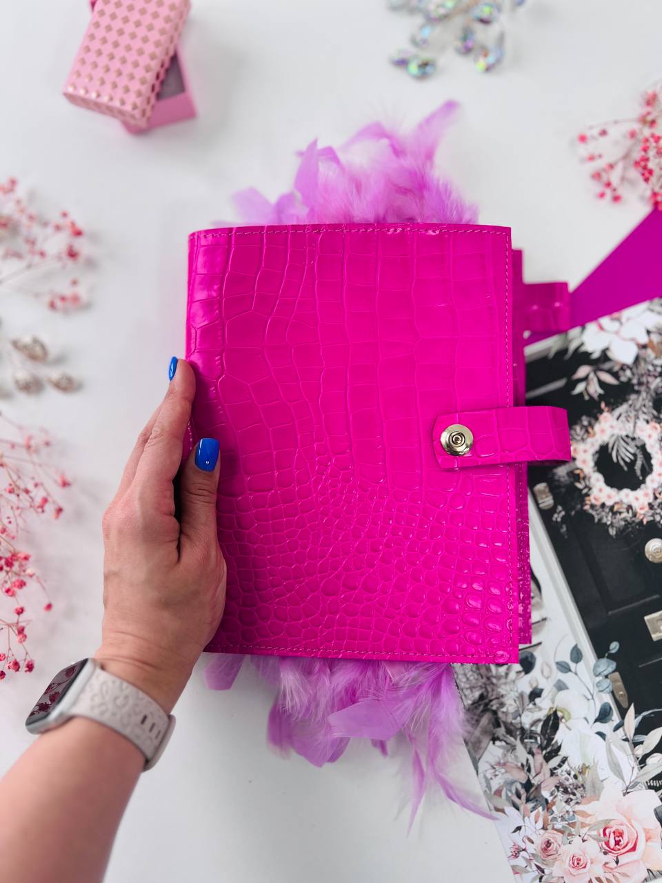 Pink Luxe A5 Planner - Daily Chic Organizer