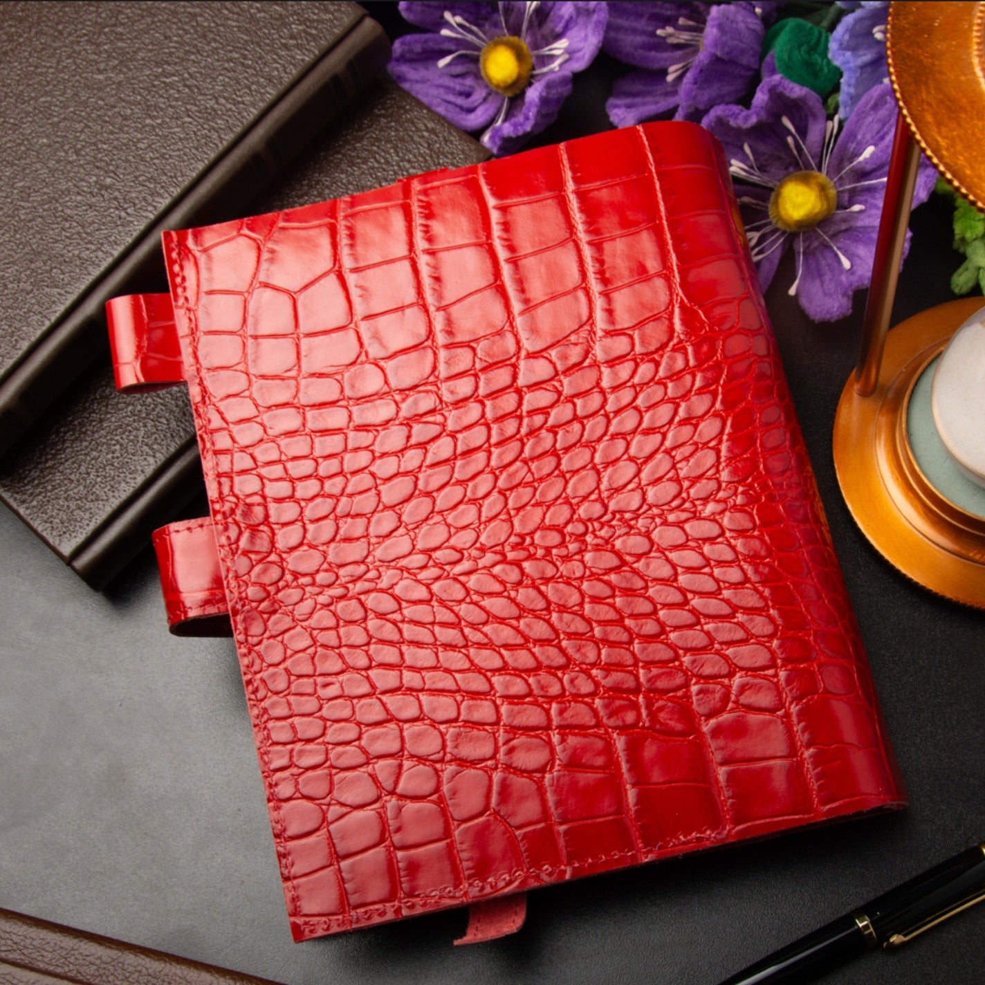 The "Lady's plans" leather planner A5.