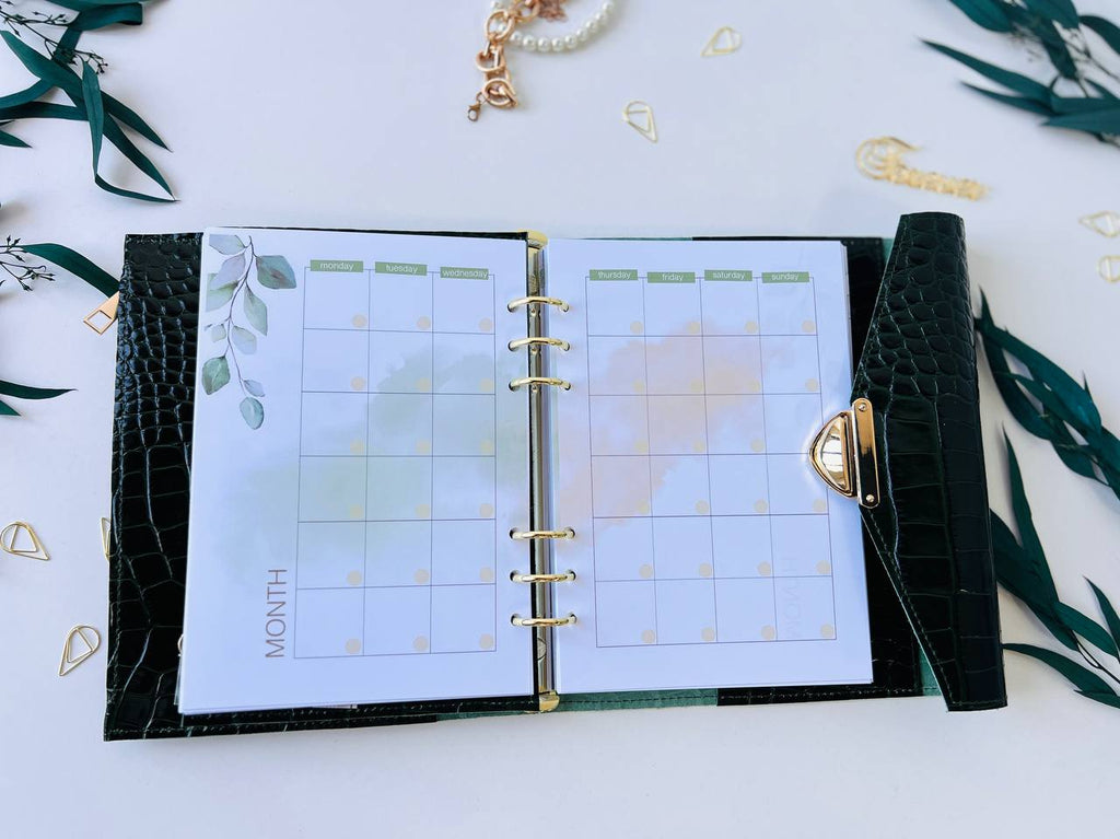 Perfect leather planner A5.