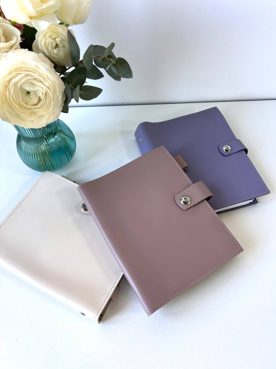 Cyprus, Limassol,  stationery items. Leather notebook cover A5,  classic collection.