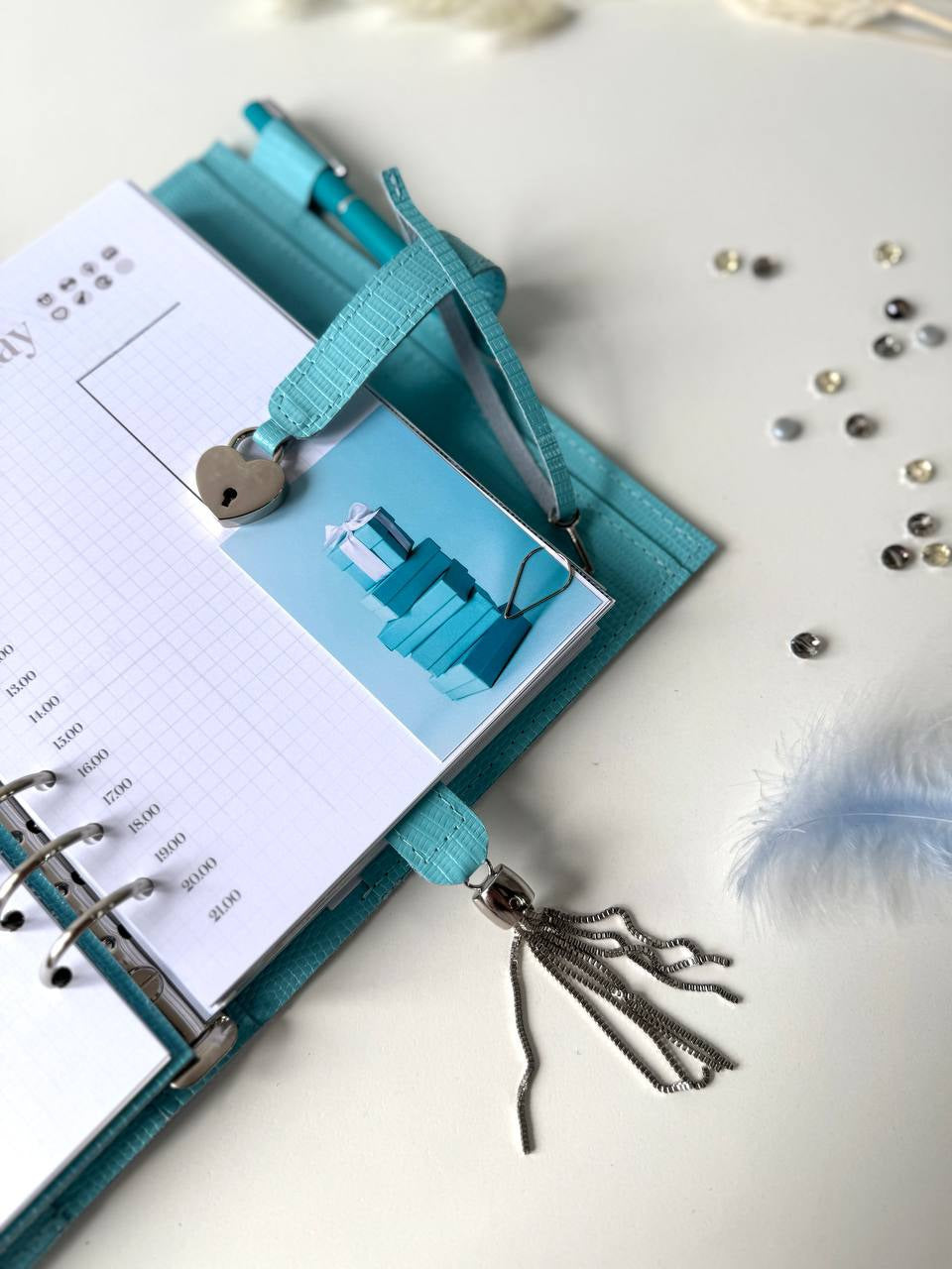 Natural Italian Leather Planner A5, Ringbuch a5, Leather template, A5 ring binder,Binder a5,Leather wallet template,Binder wallet.