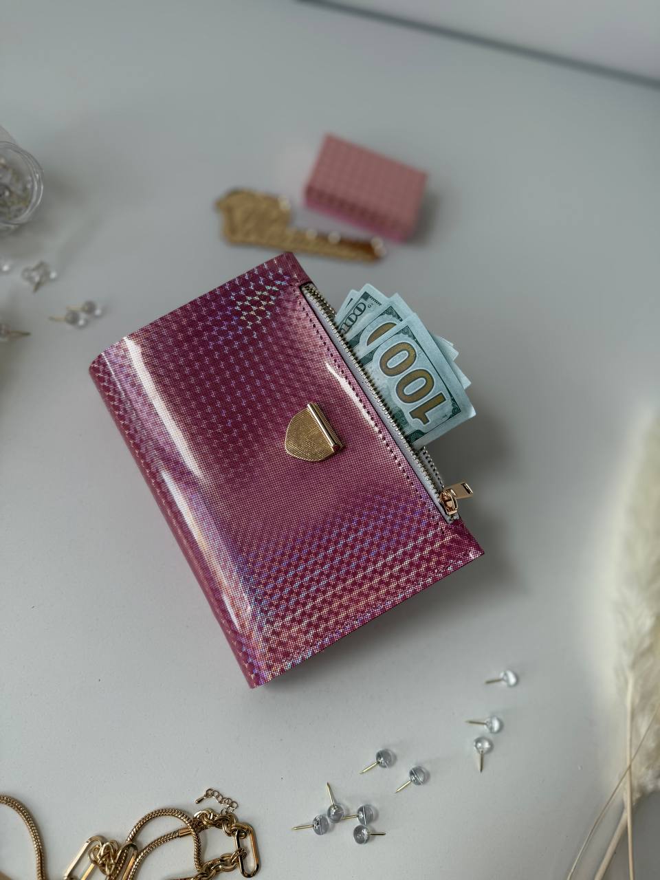 A6 leather pink double planner cover binder 6 rings binder, dated planner, leather planner, gift for her, medium size planner.