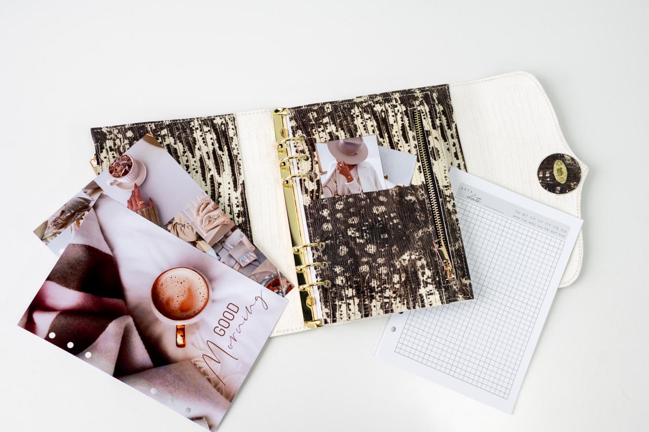 Rare natural Leather notebook cover A5.