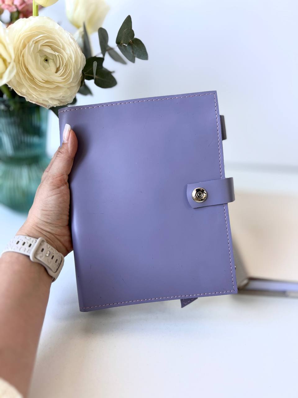 Cyprus, Limassol,  stationery items. Leather notebook cover A5,  classic collection.