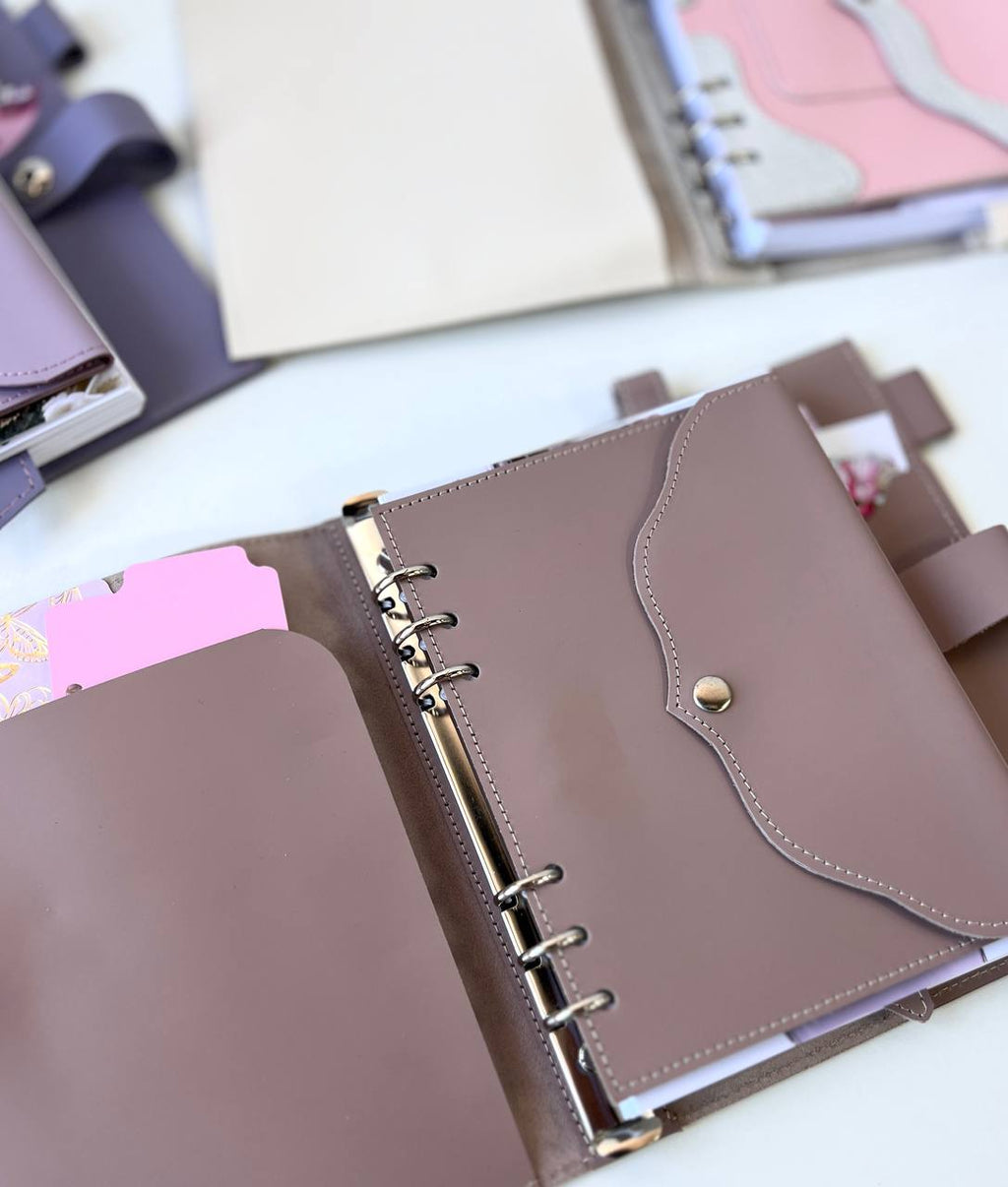 Cyprus, Limassol,  stationery items. Leather notebook cover A5,  classic collection.