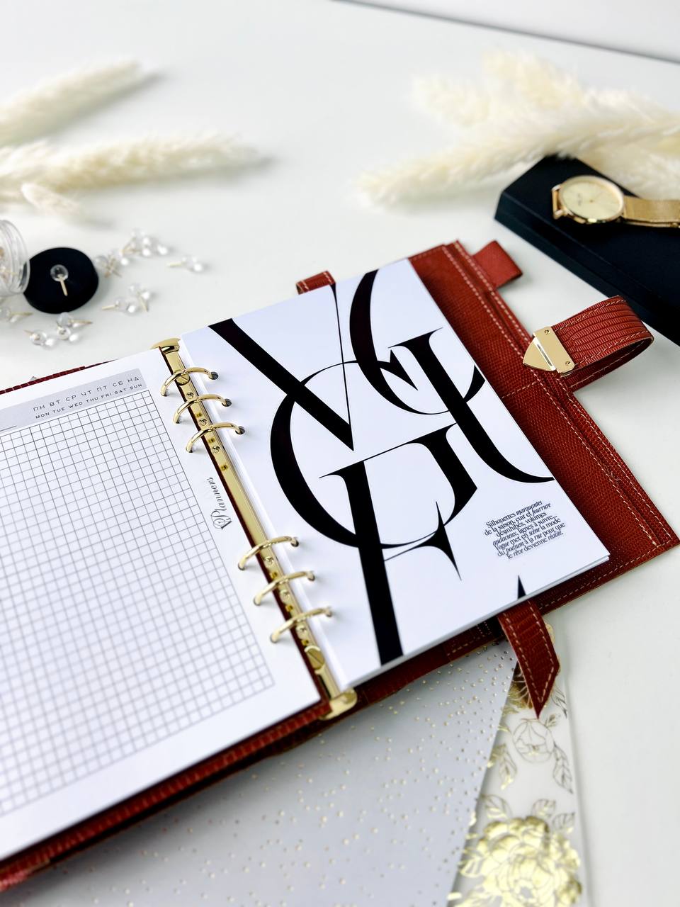 Cyprus, Limassol. Natural Italian Leather Planner A5, Ringbuch a5, Leather template, A5 ring binder,Binder a5,Leather wallet template,Binder wallet.