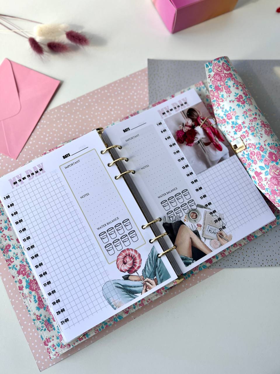 Flowers limited collection A5.