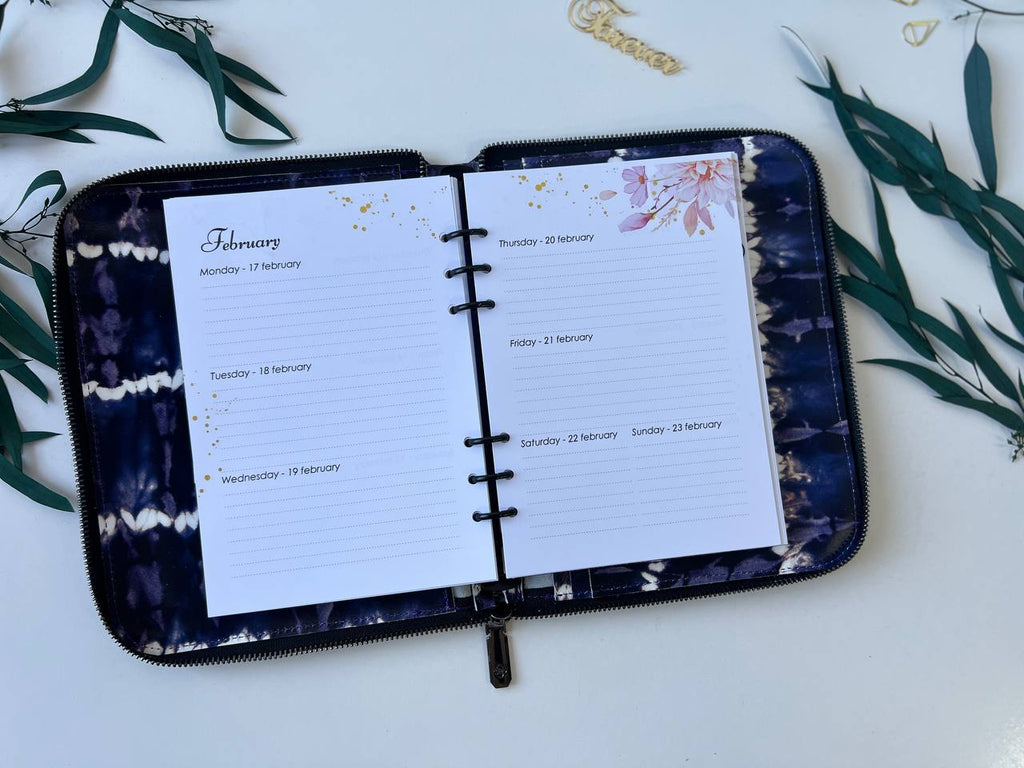 Rare limited edition Leather zipper notebook A5. Natural Leather Planner A5, Leather template, A5 ring binder,Binder a5,Leather wallet template.