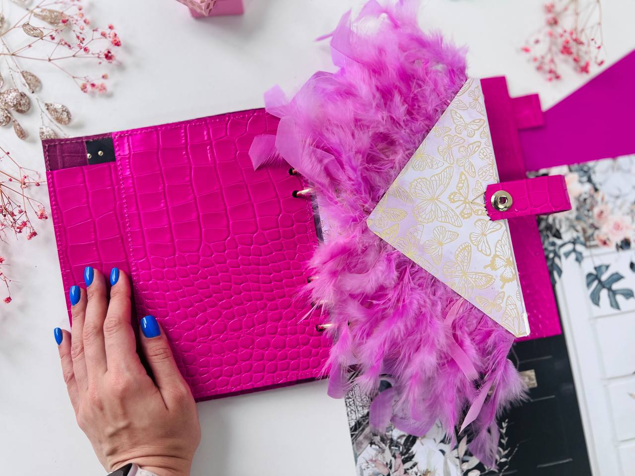 Pink Luxe A5 Planner - Daily Chic Organizer