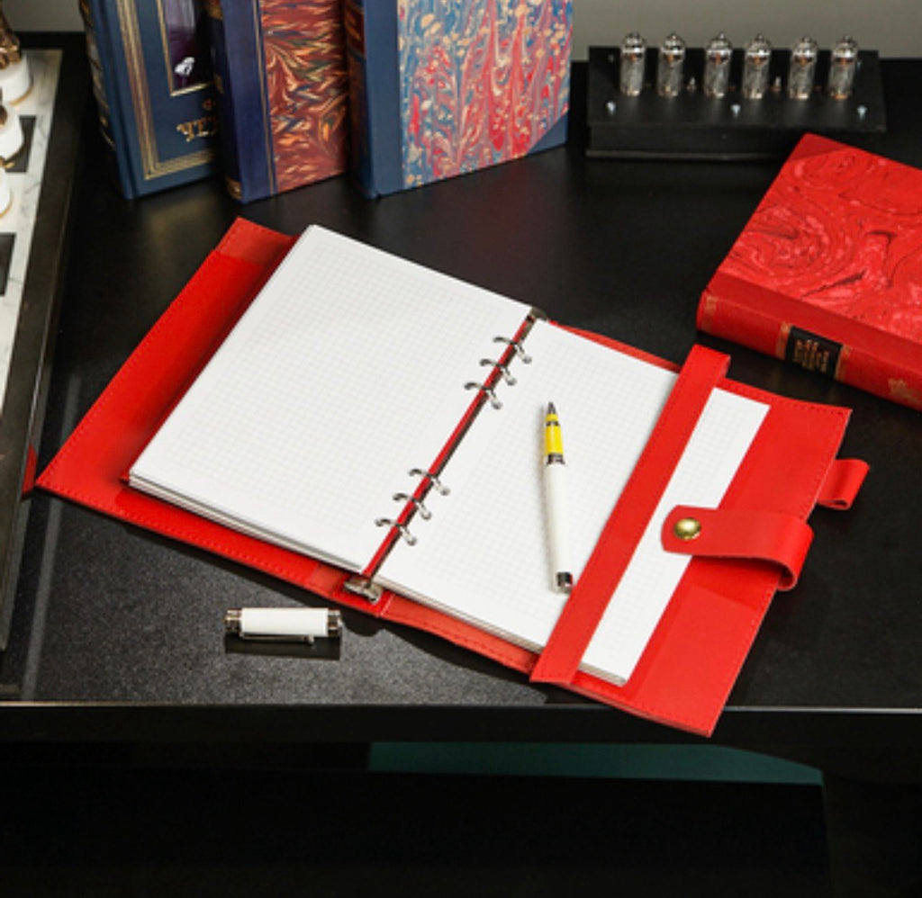 Cyprus, Limassol,  stationery items. Leather notebook cover A5,  classic collection.