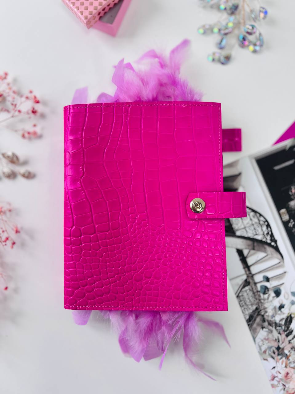 Pink Luxe A5 Planner - Daily Chic Organizer