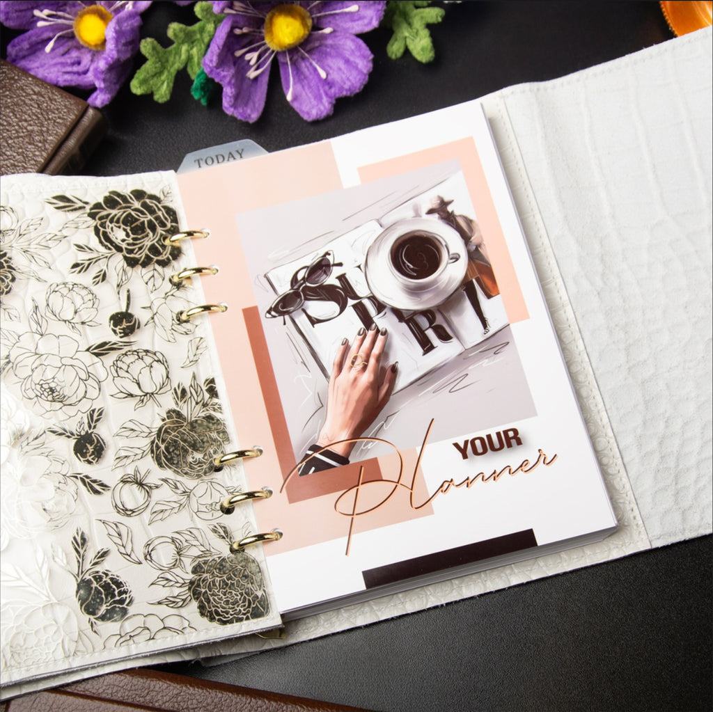 A5 Luxe Leather Notebook Sleeve