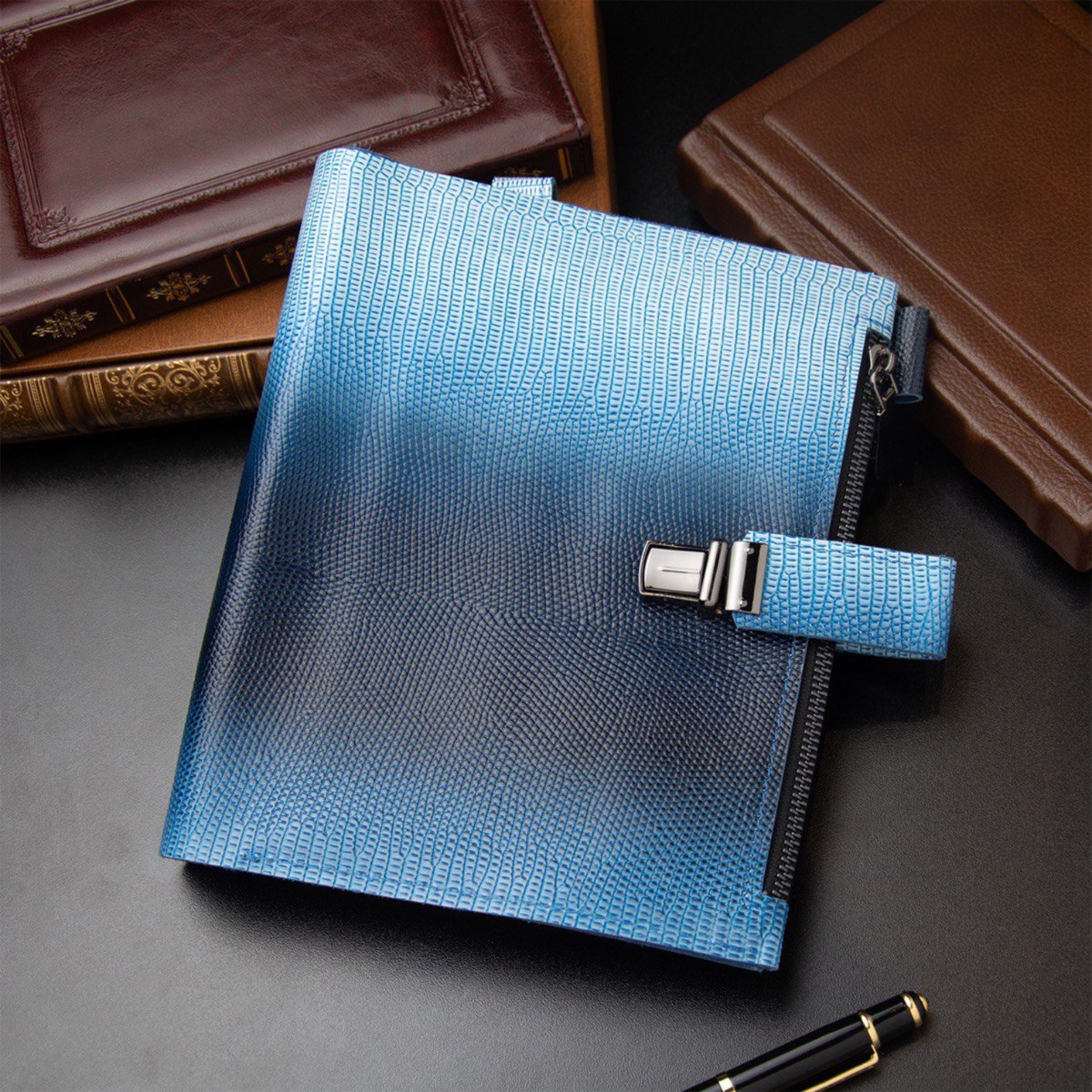 Natural Italian Leather Planner A5, Ringbuch a5, Leather template, A5 ring binder,Binder a5,Leather wallet template,Binder wallet.