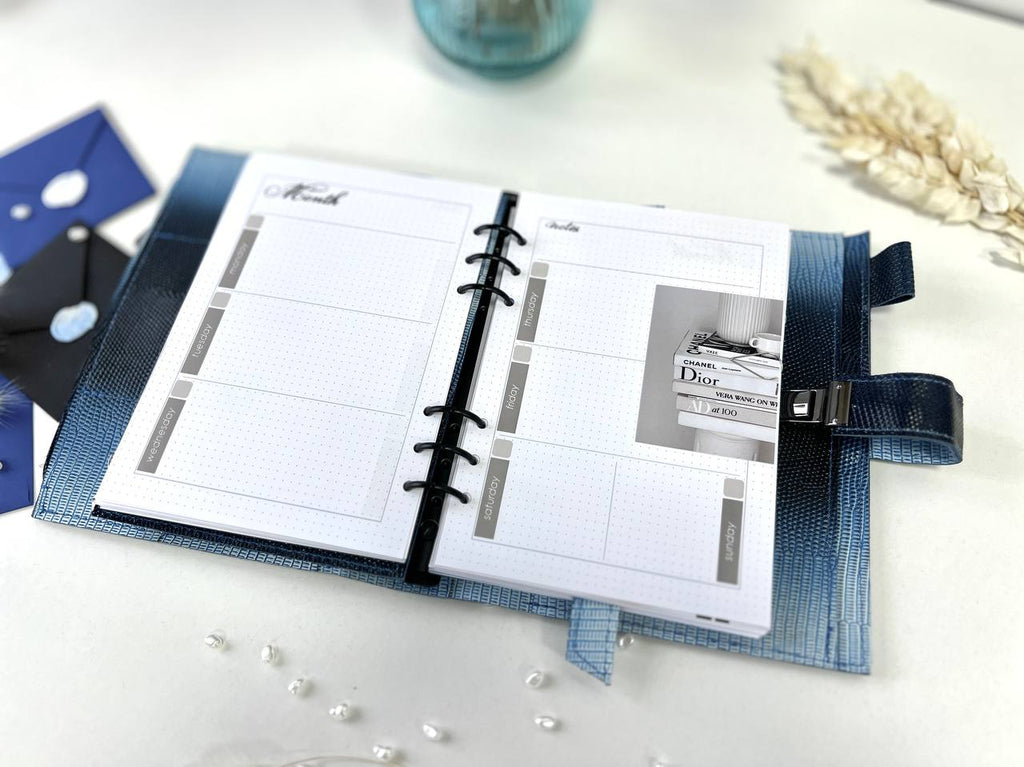 (Copie) Agenda en cuir italien naturel A5, Ringbuch a5, modèle en cuir, classeur à anneaux A5, classeur a5, modèle de portefeuille en cuir, portefeuille classeur.