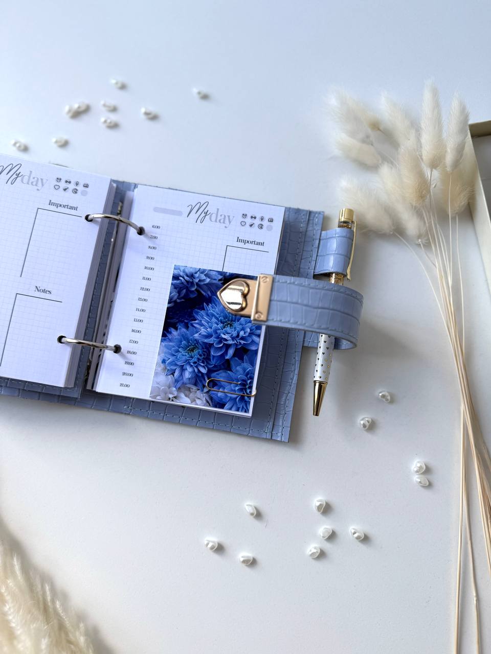 Leather mini planner A7, mini planner,personal size, study stationery, passport size notebook, leather wallet binder planner daily.