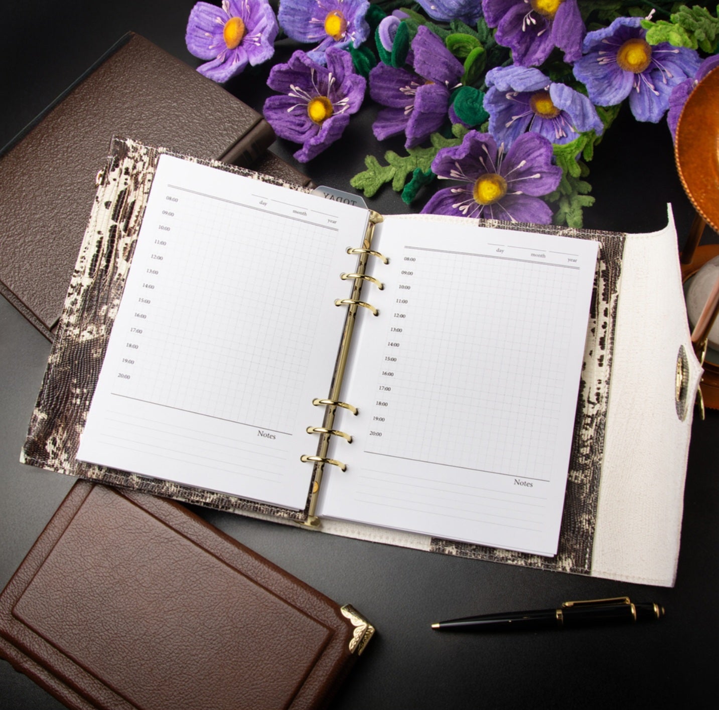 Rare natural Leather notebook cover A5.