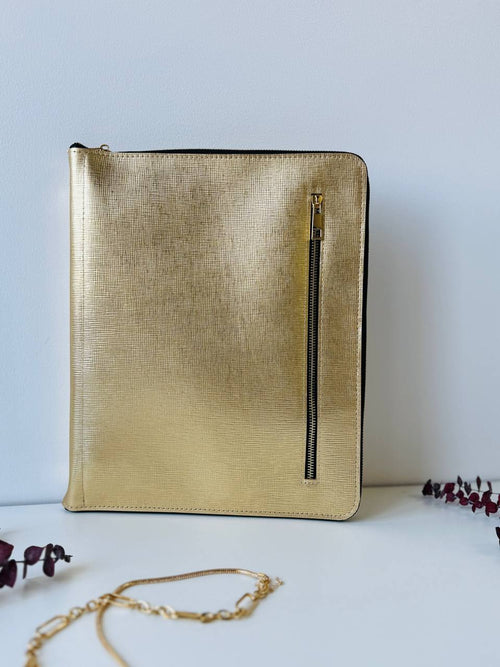A4 Luxe Leather Organizer Padfolio